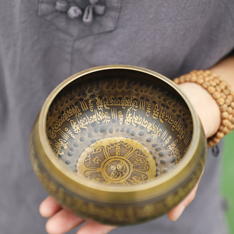 Himalayan Harmony: Handcrafted Nepalese Meditation Bowl