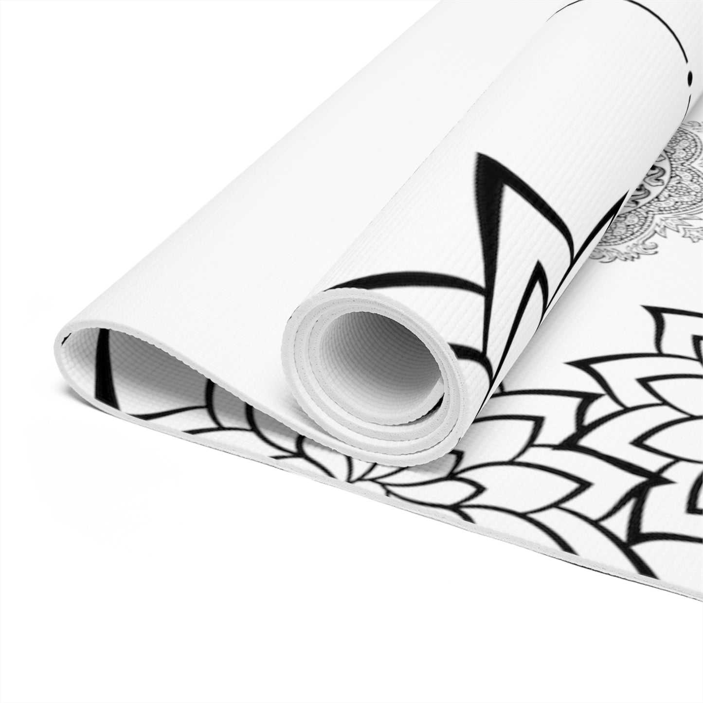 Chamanic Enlightened Yoga Mat (White)