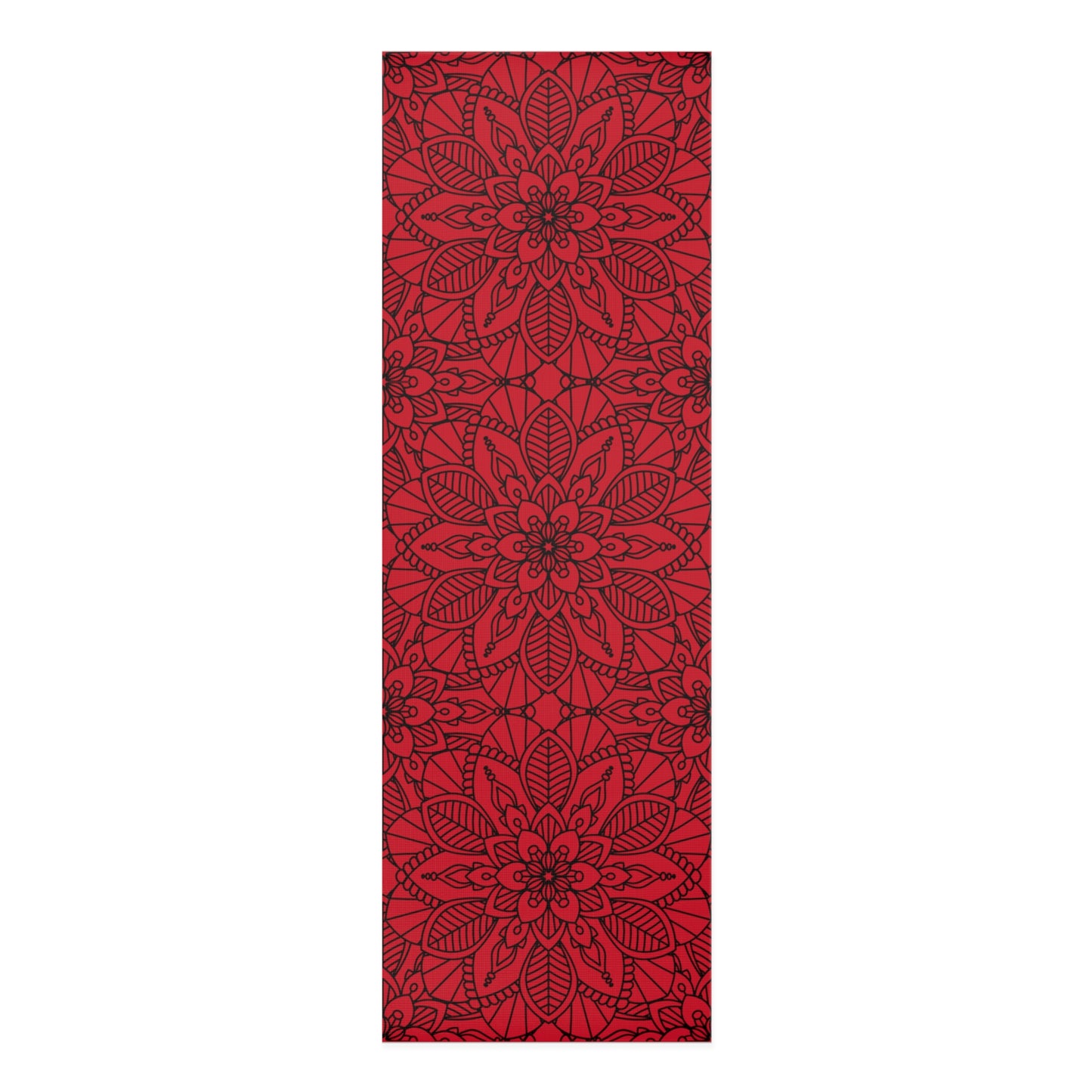 Chamanic Mandala Yoga Mat (Red)