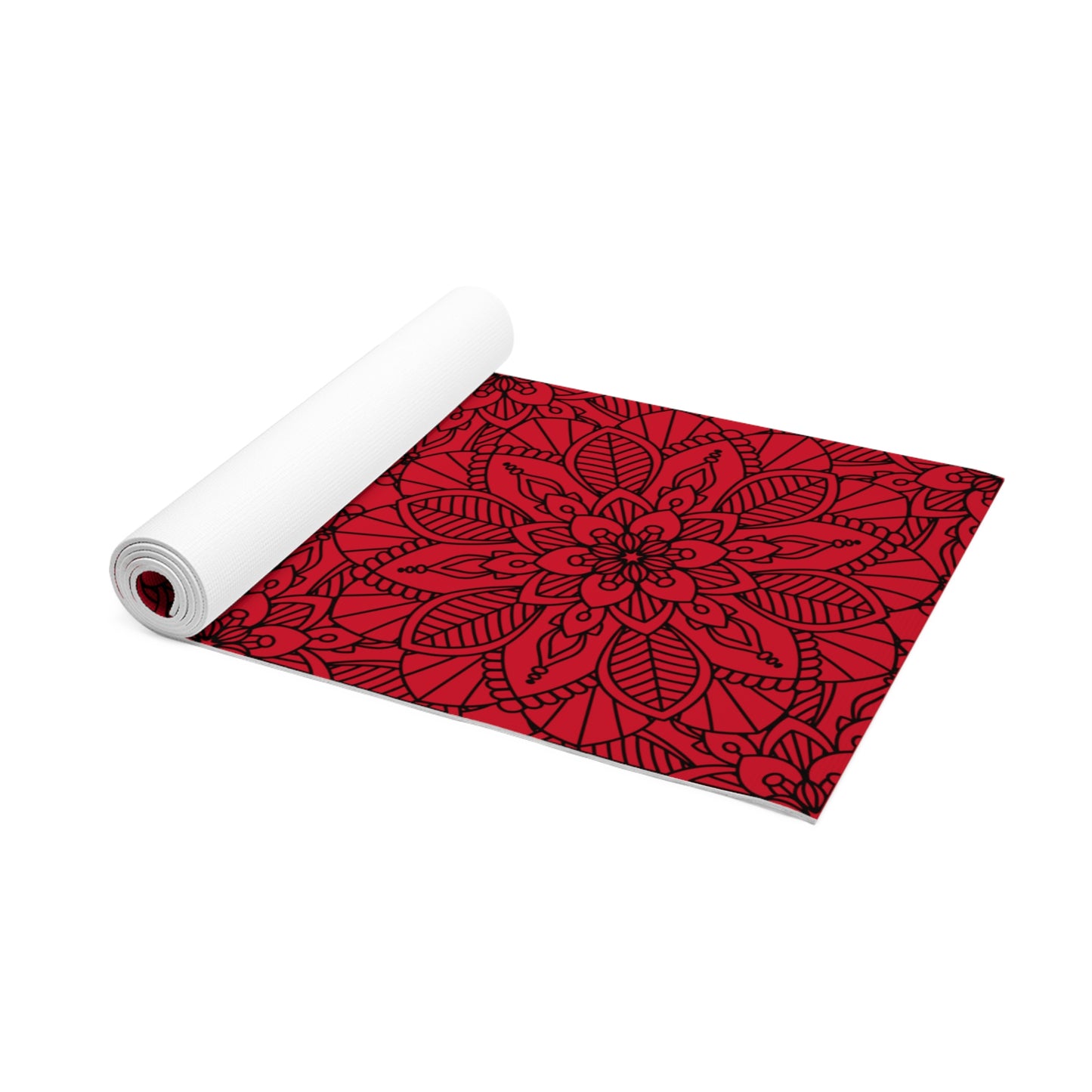 Chamanic Mandala Yoga Mat (Red)