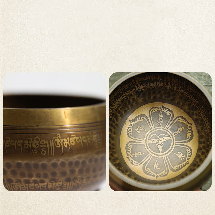 Himalayan Harmony: Handcrafted Nepalese Meditation Bowl