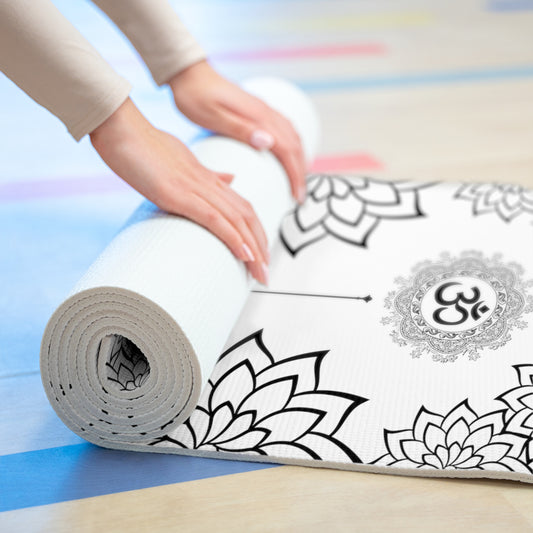 Chamanic Enlightened Yoga Mat (White)