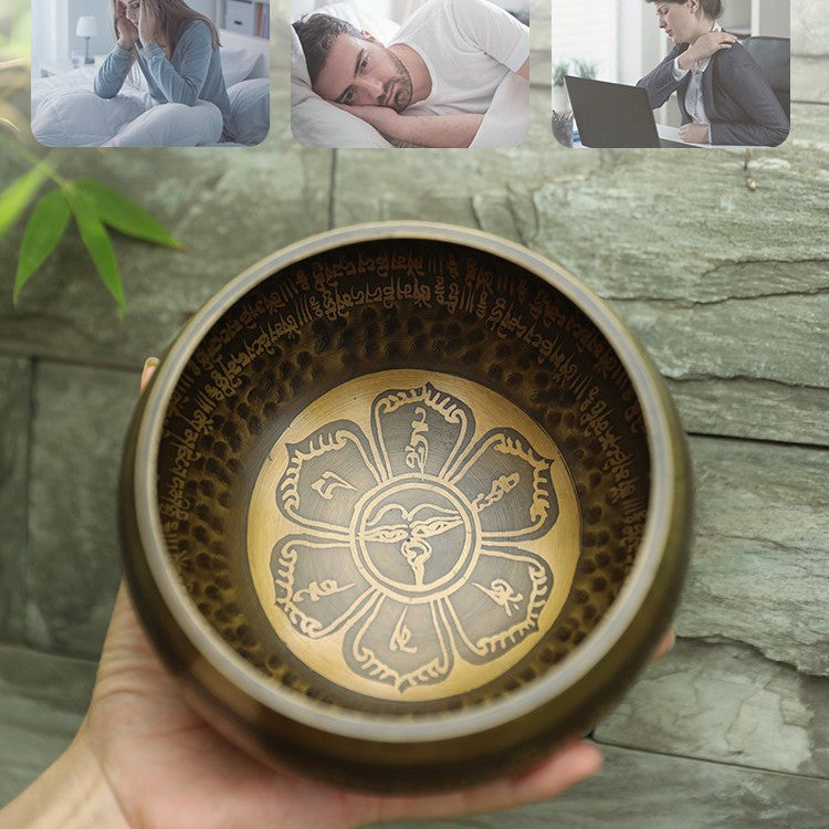 Himalayan Harmony: Handcrafted Nepalese Meditation Bowl